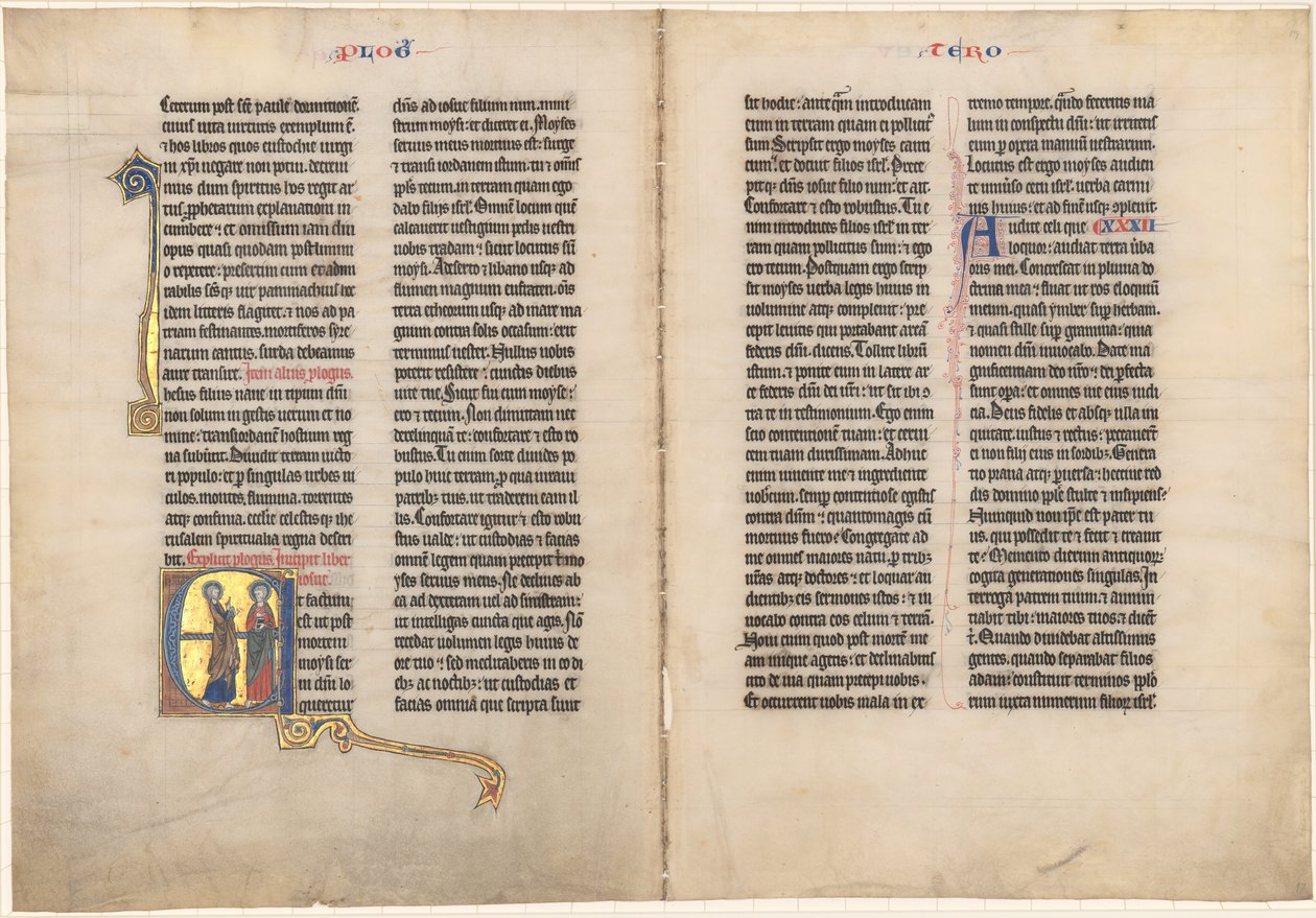 Giosuè davanti al Signore da French 13th Century