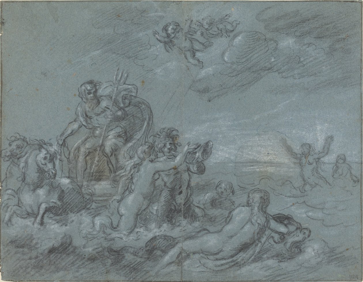 Il trionfo di Nettuno da French 18th Century