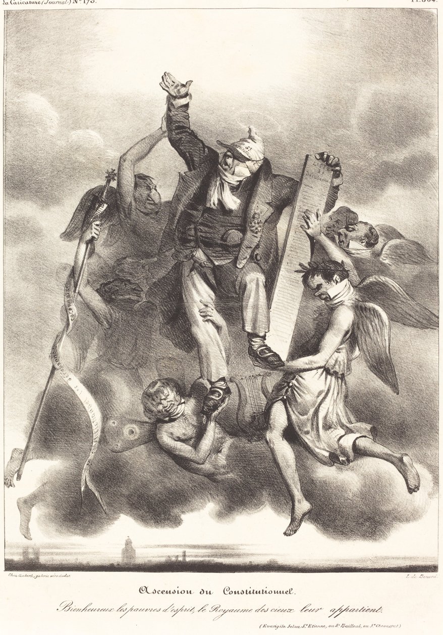 Ascensione del Constitutionnel da French 19th Century
