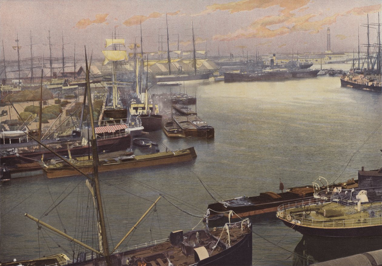 Dunkerque, Vista del porto da French Photographer