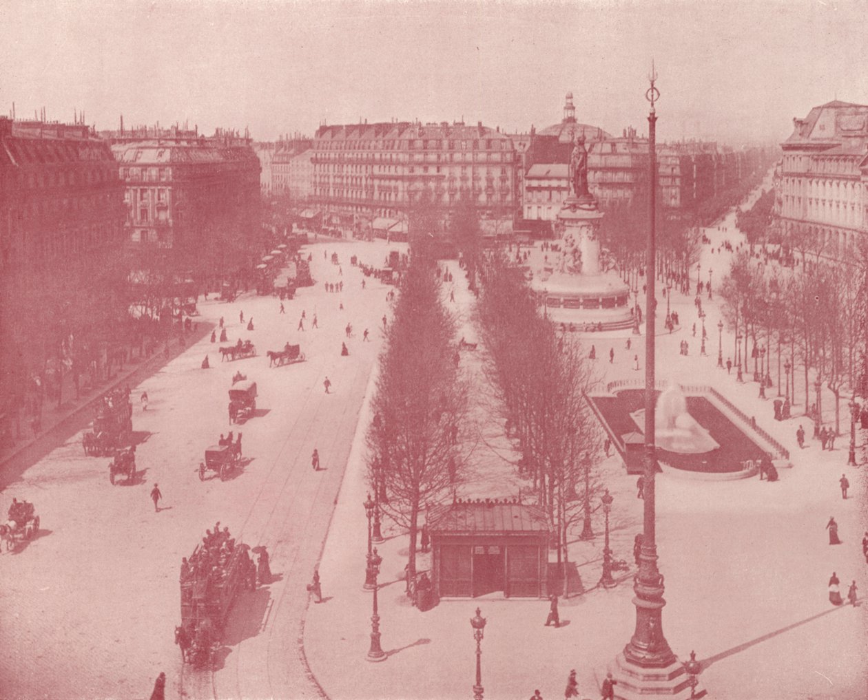 Parigi: Place de la Republique da French Photographer