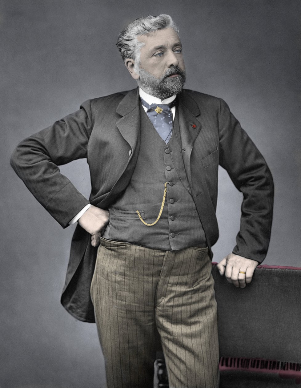 Ritratto di Gustave Eiffel da French Photographer