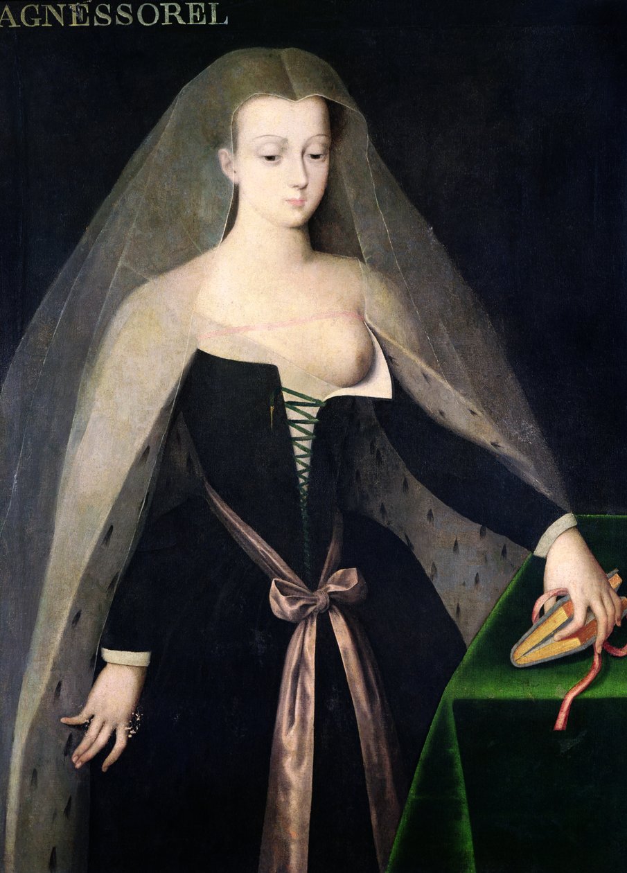Agnese Sorel (c.1422-50) da French School