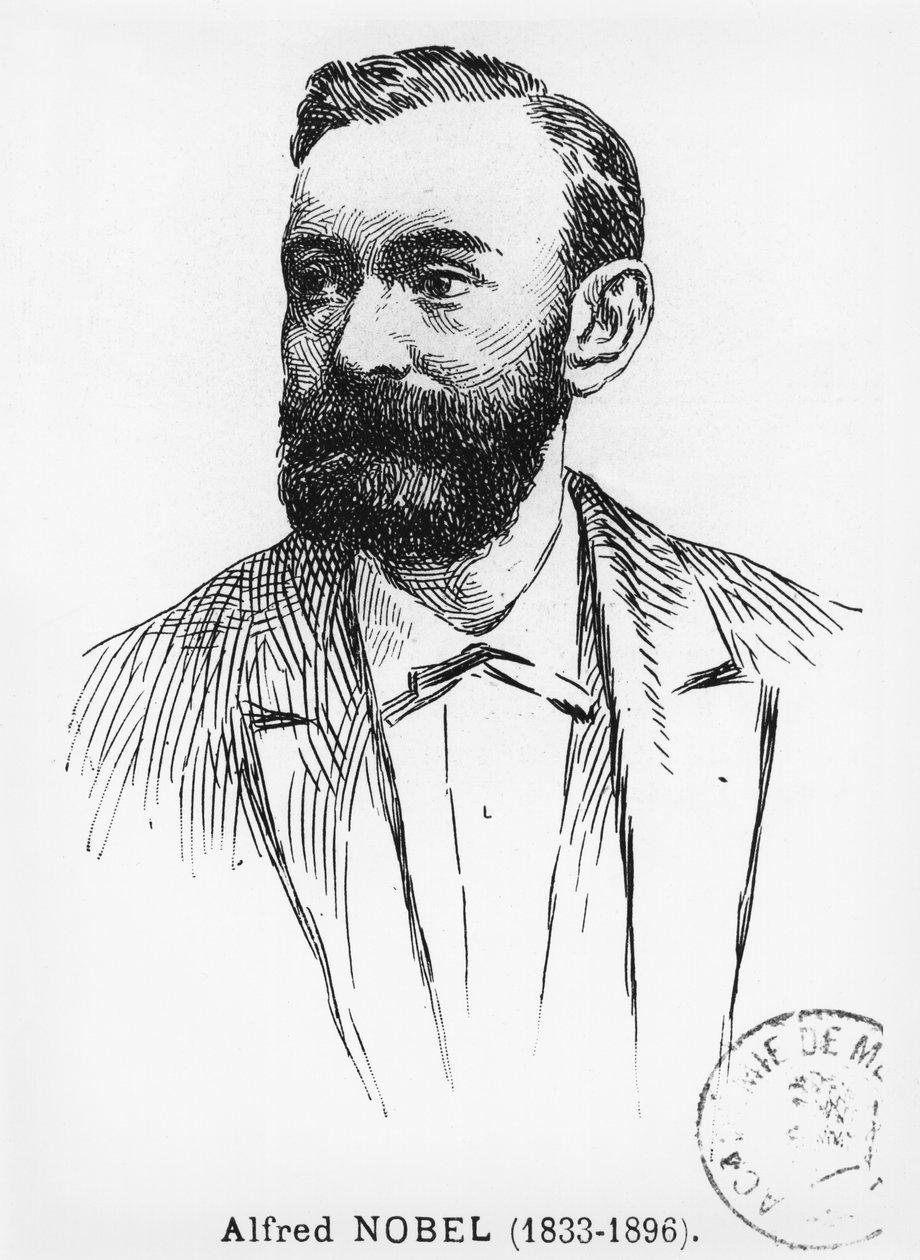 Alfred Nobel (1833-96) da French School