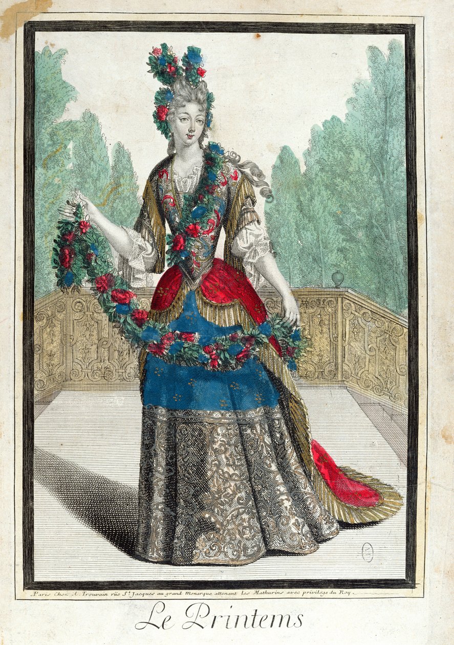 Allegoria della Primavera da French School