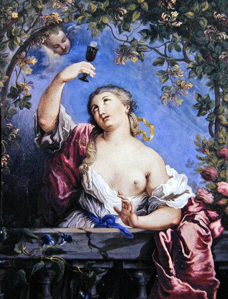 Allegoria della virtù da French School