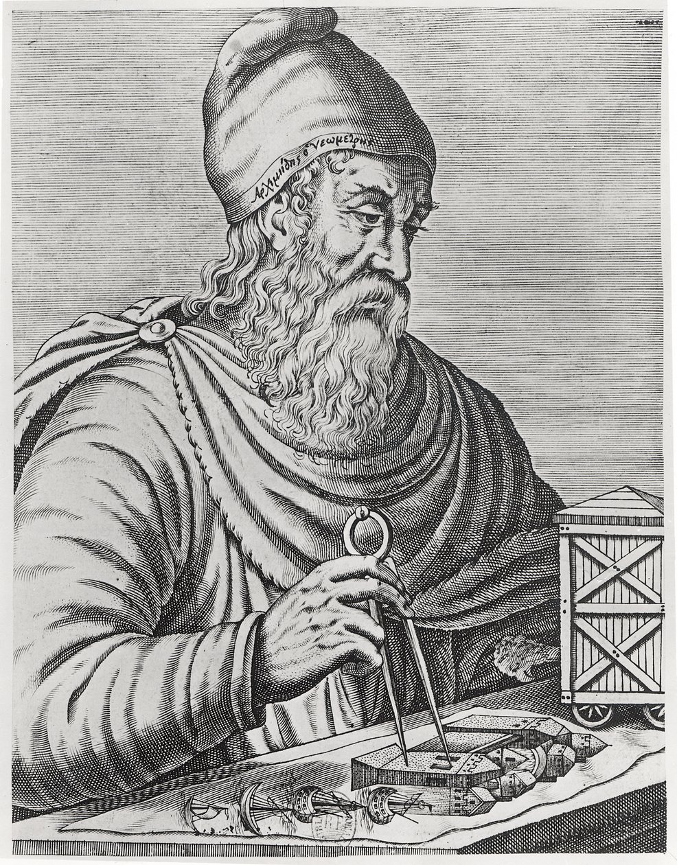 Archimede (287-212 a.C.) da French School
