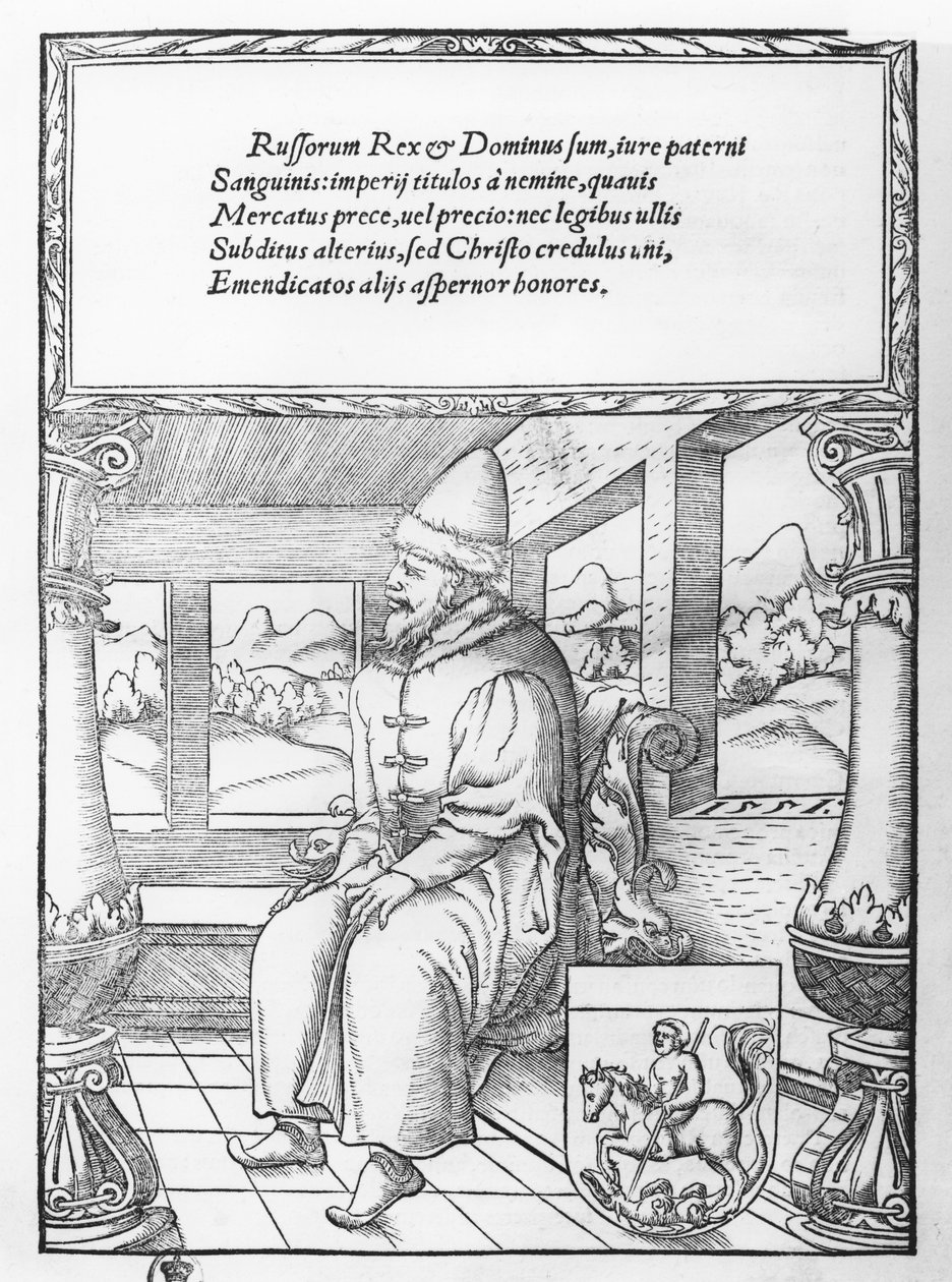 Basilio III (incisione) da French School