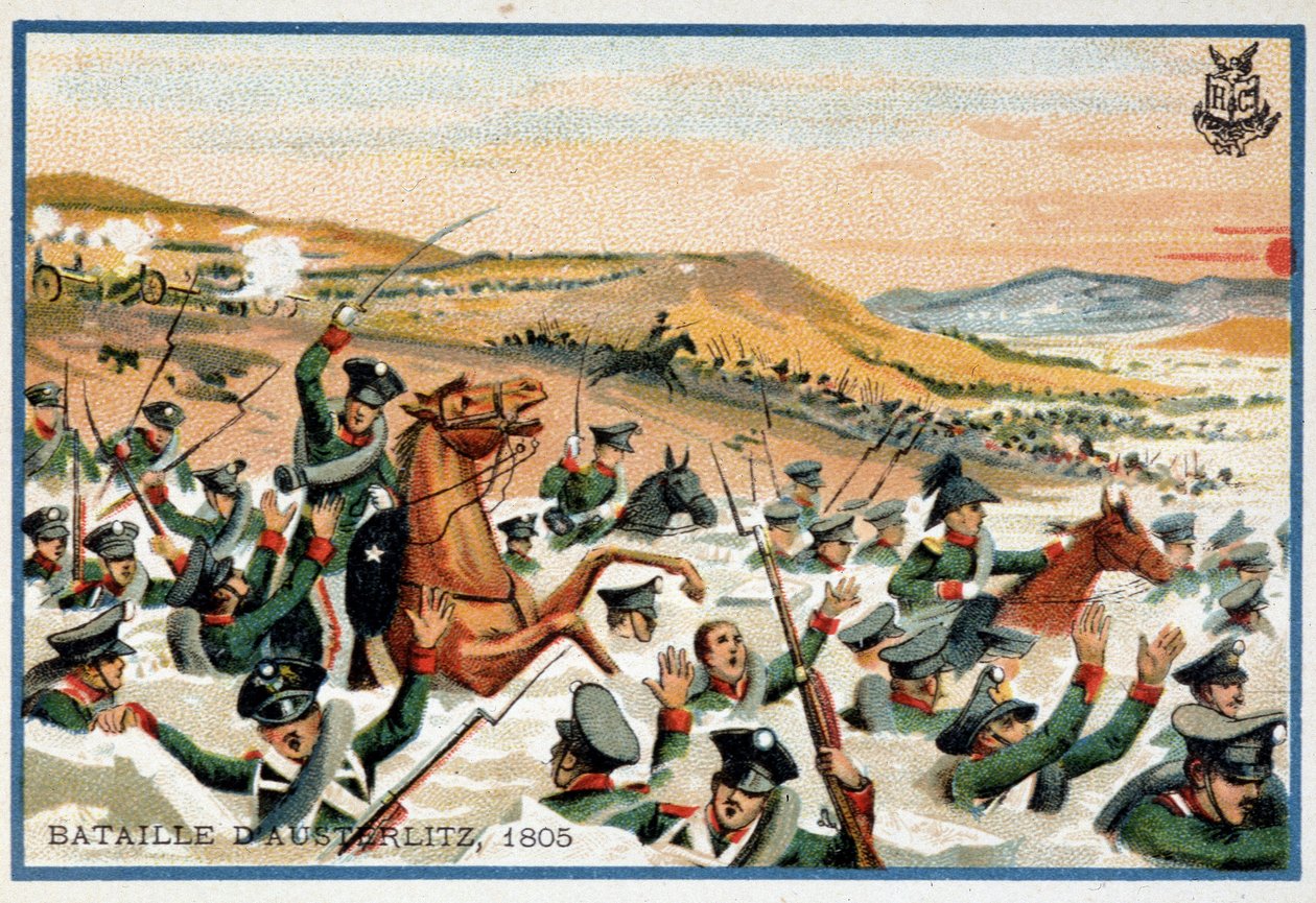 Battaglia di Austerlitz da French School