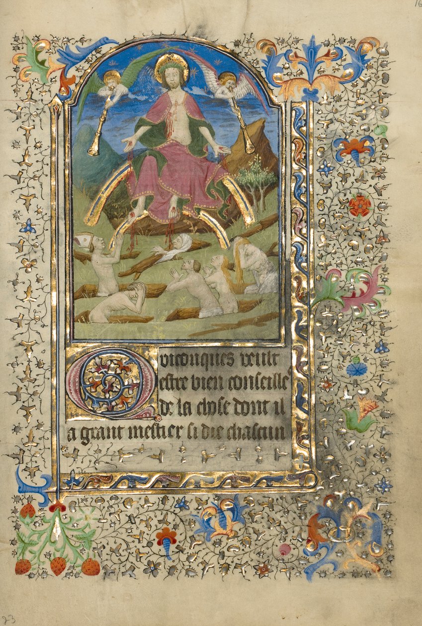 Libro delle ore, c.1420-30 da French School