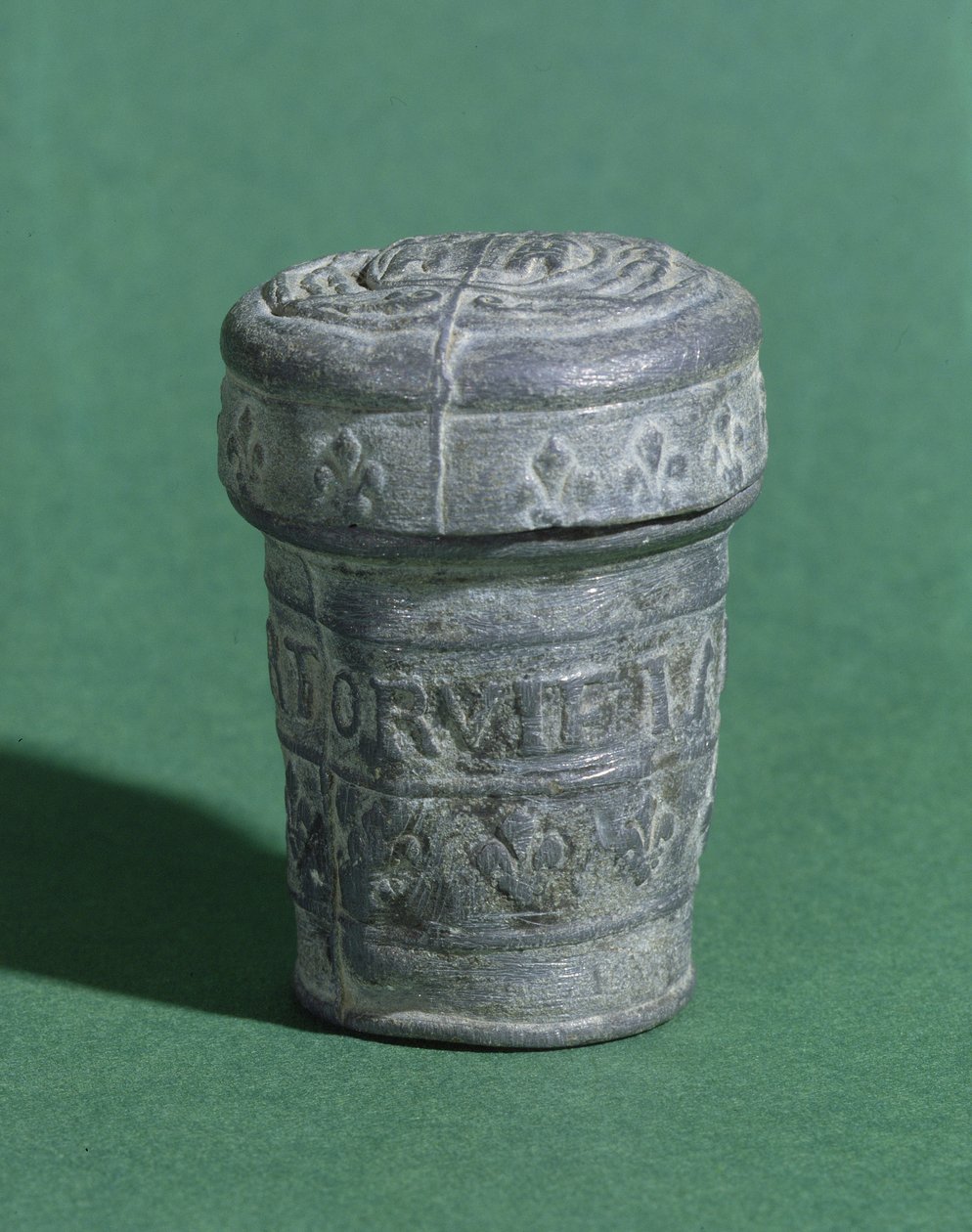 Scatola per orvietano (piombo) da French School