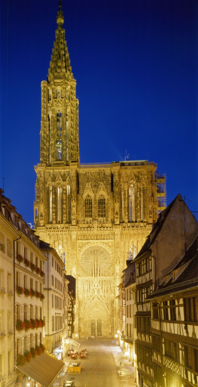 Cattedrale di Strasburgo (Bas Rhin 67) da French School