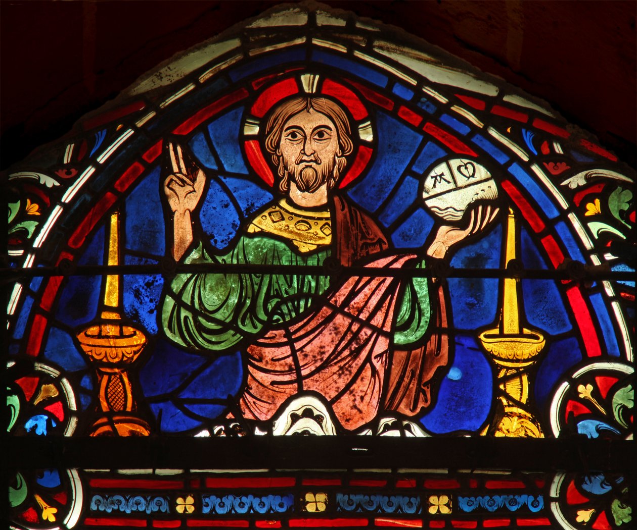 Cristo benedicente da French School