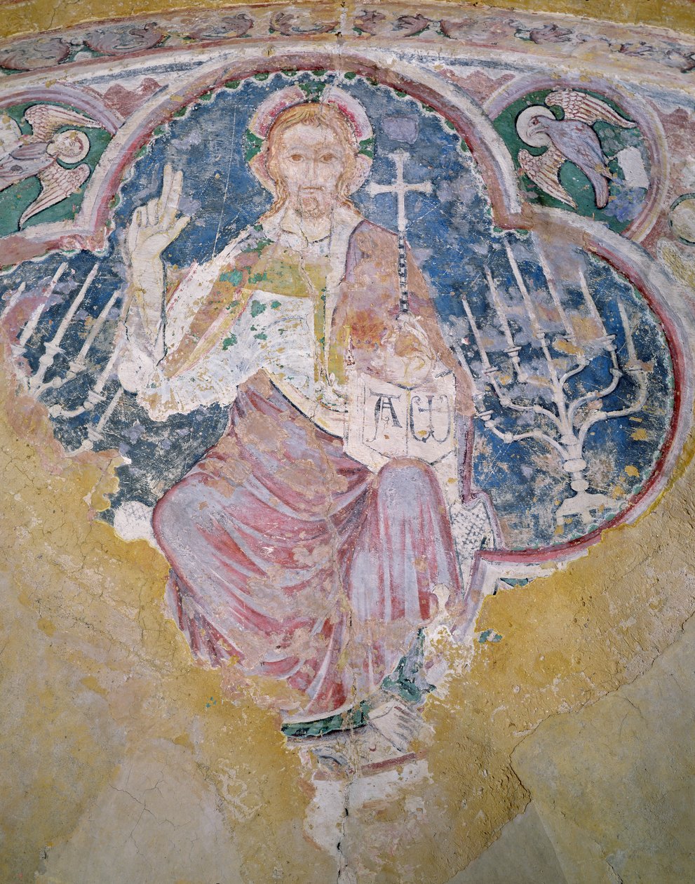 Cristo in Maestà, dalla cripta da French School