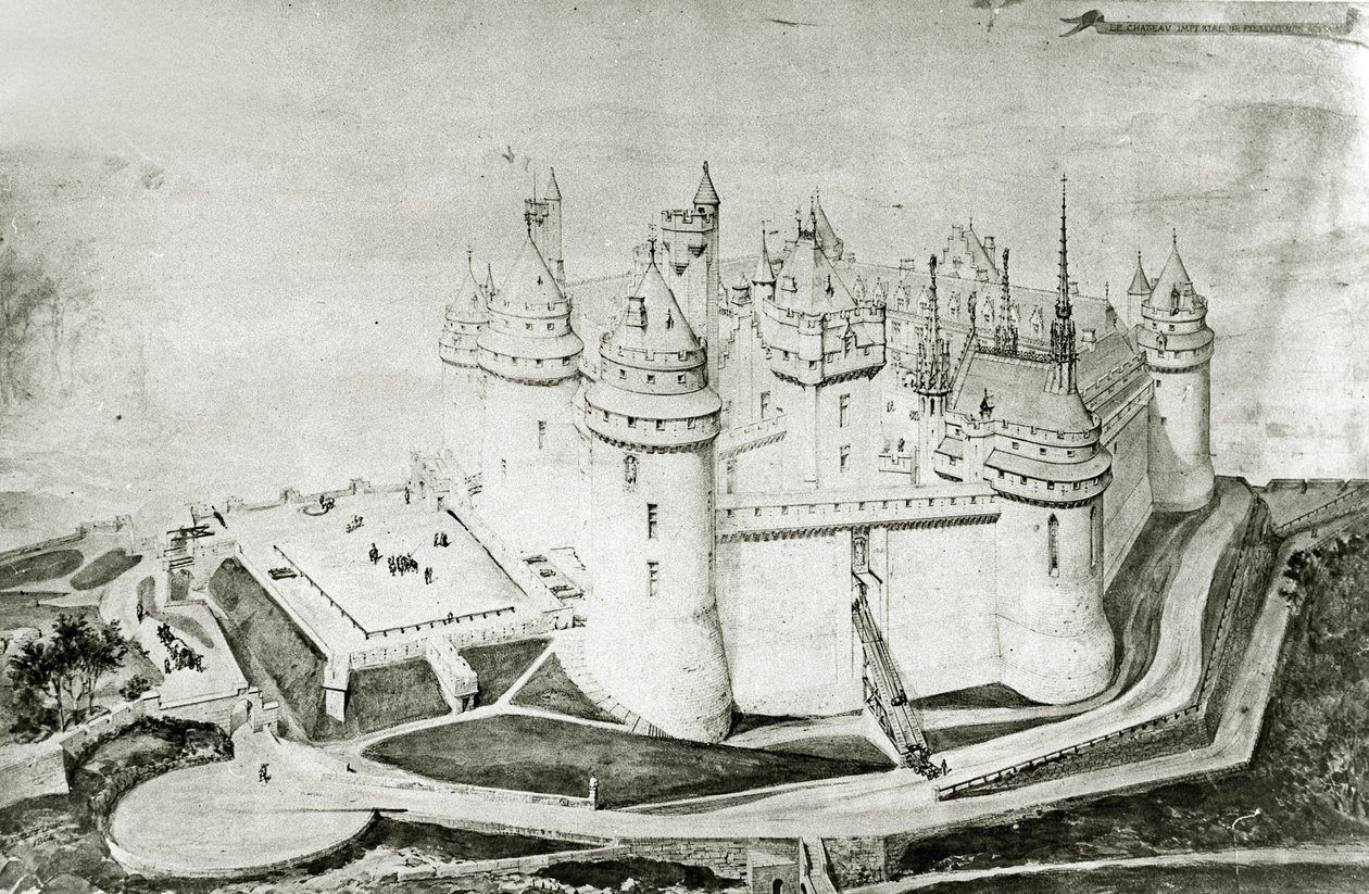 Château de Pierrefonds da French School