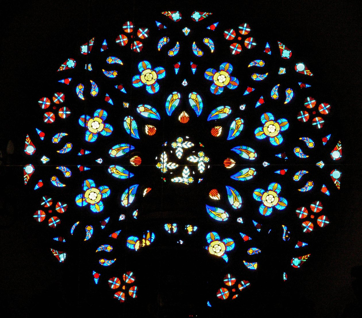 Vetrata decorativa da French School