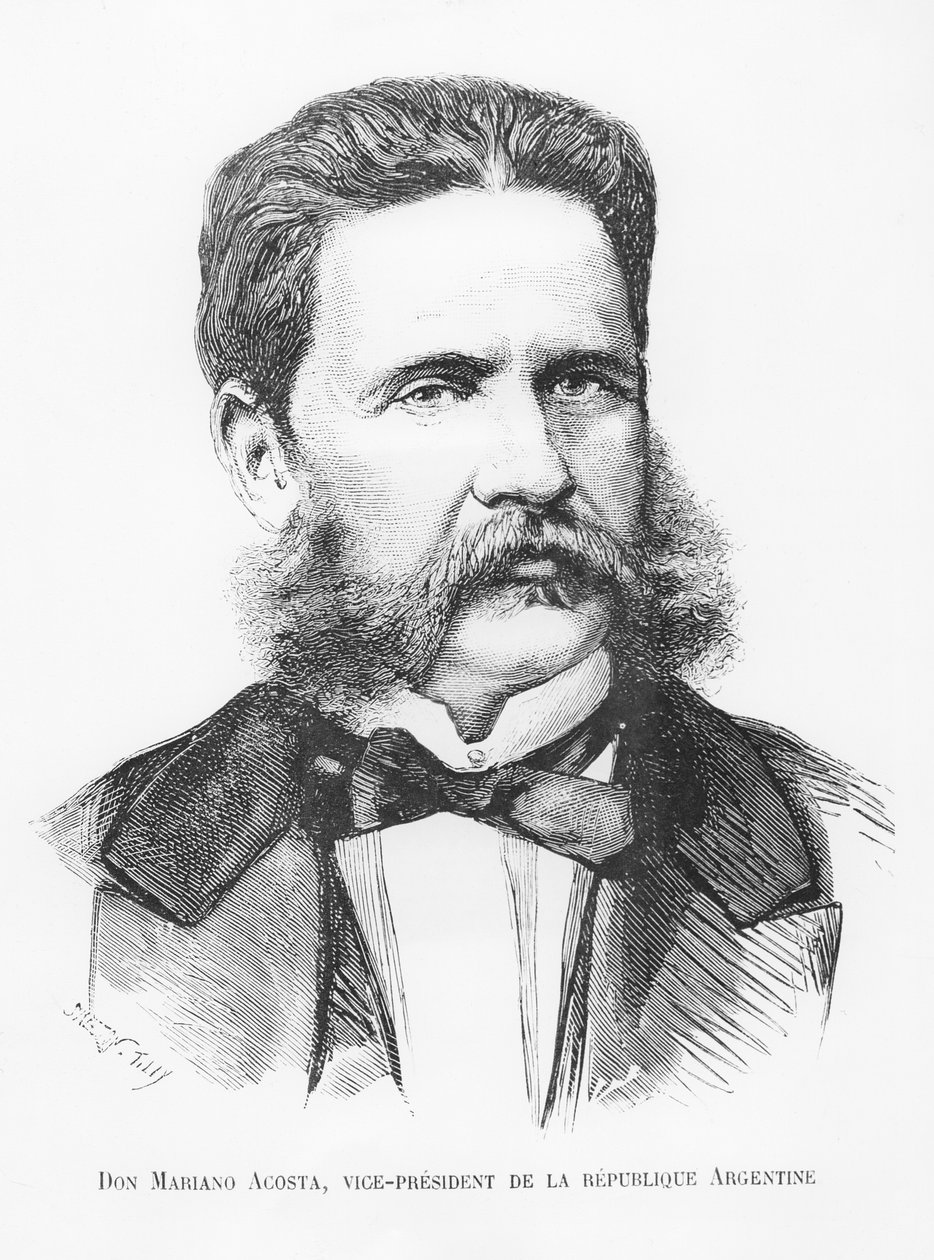Don Mariano Acosta, Vicepresidente dell