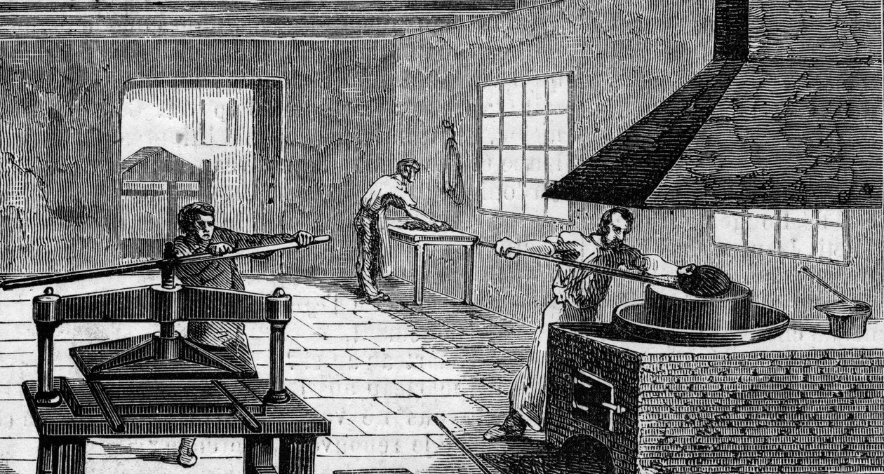 Laboratori di elettrotipia da French School