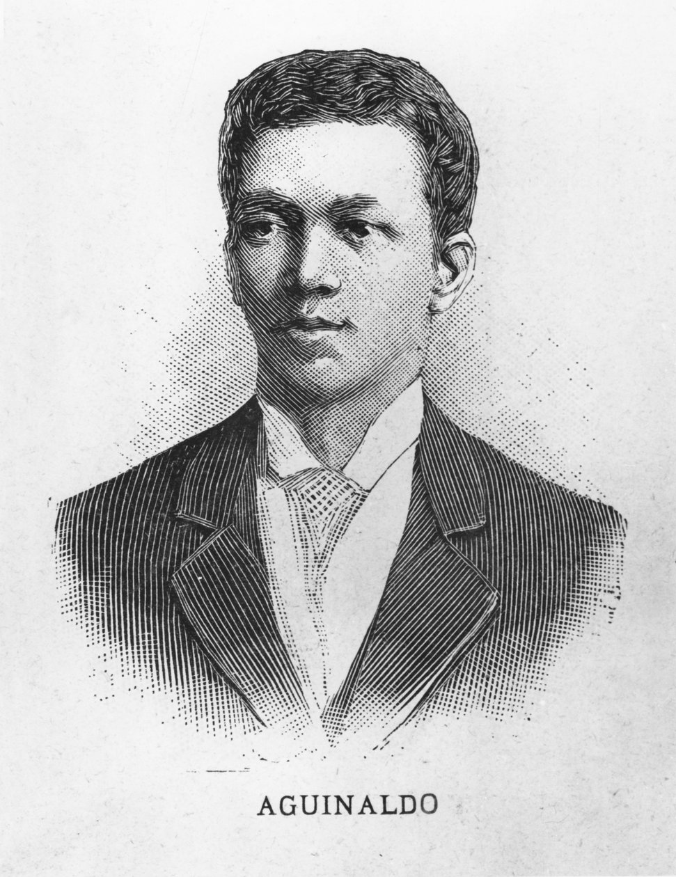 Emilio Aguinaldo (incisione) da French School