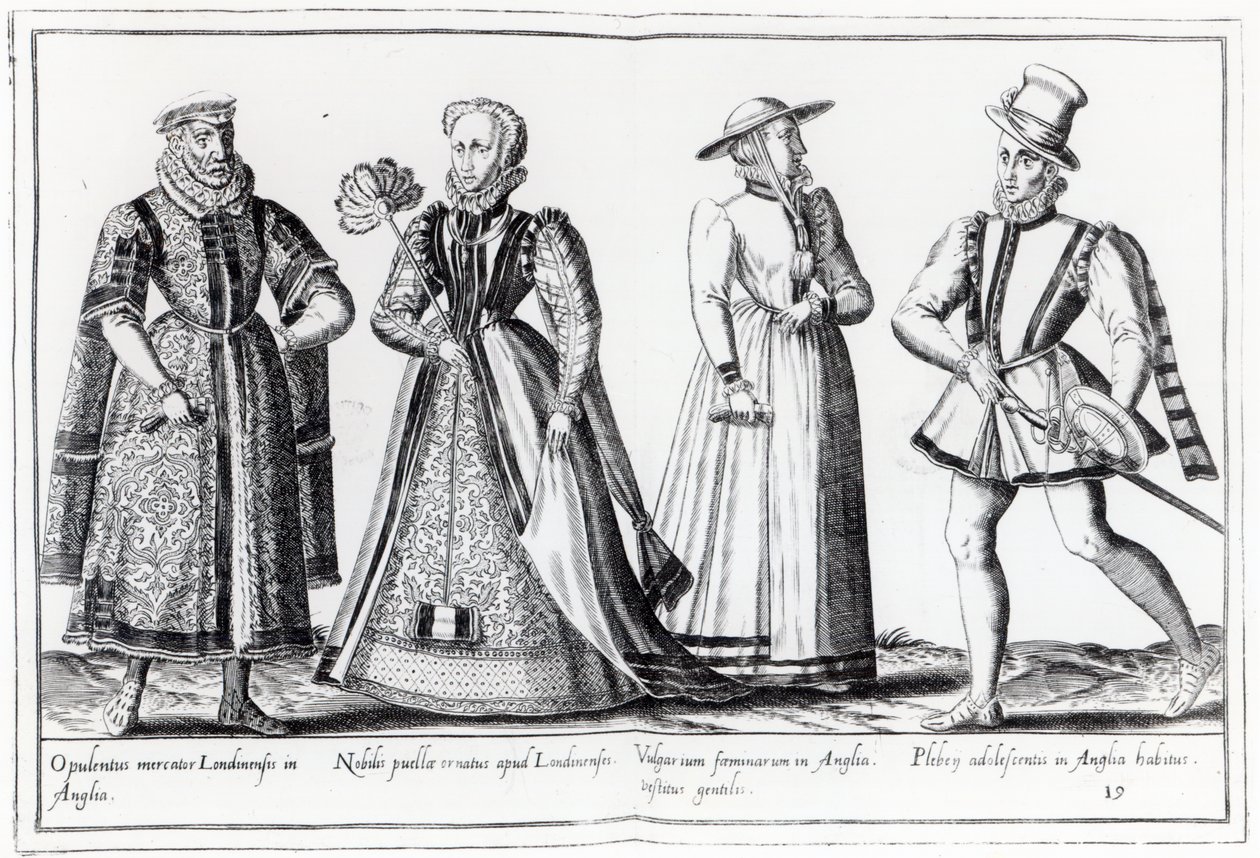 Moda durante il periodo Tudor da French School