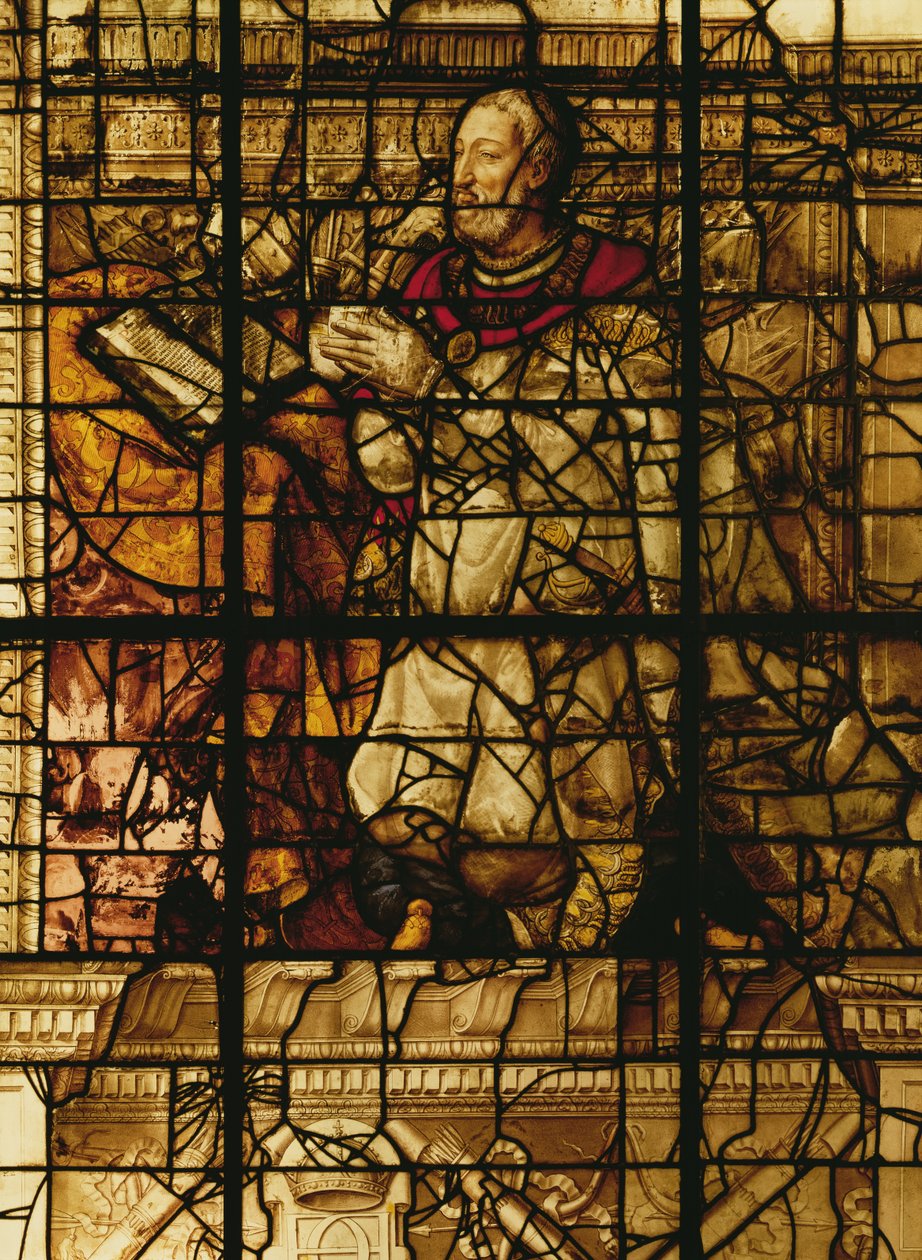 Francesco I in preghiera da French School