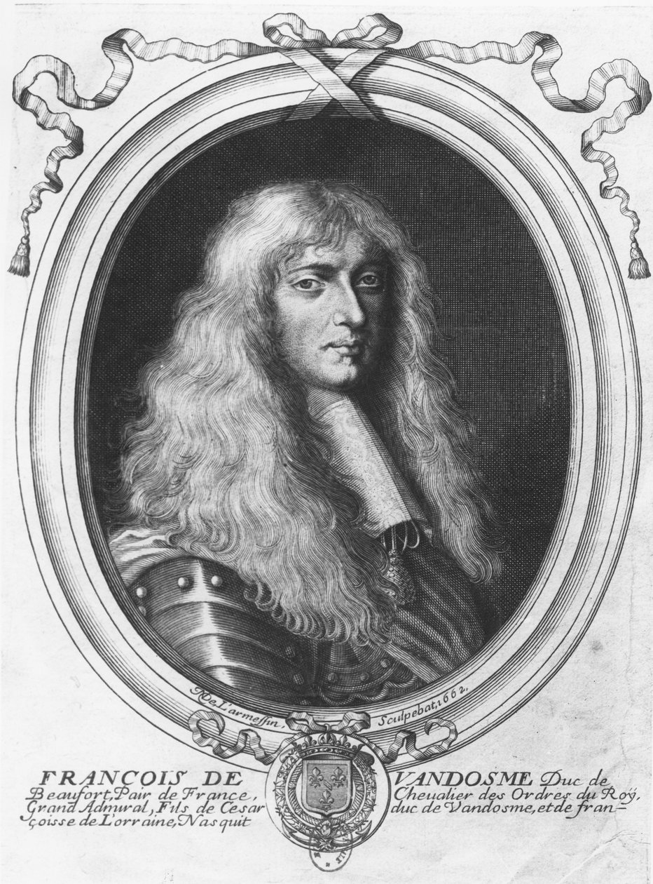 François de Vendôme (incisione) da French School
