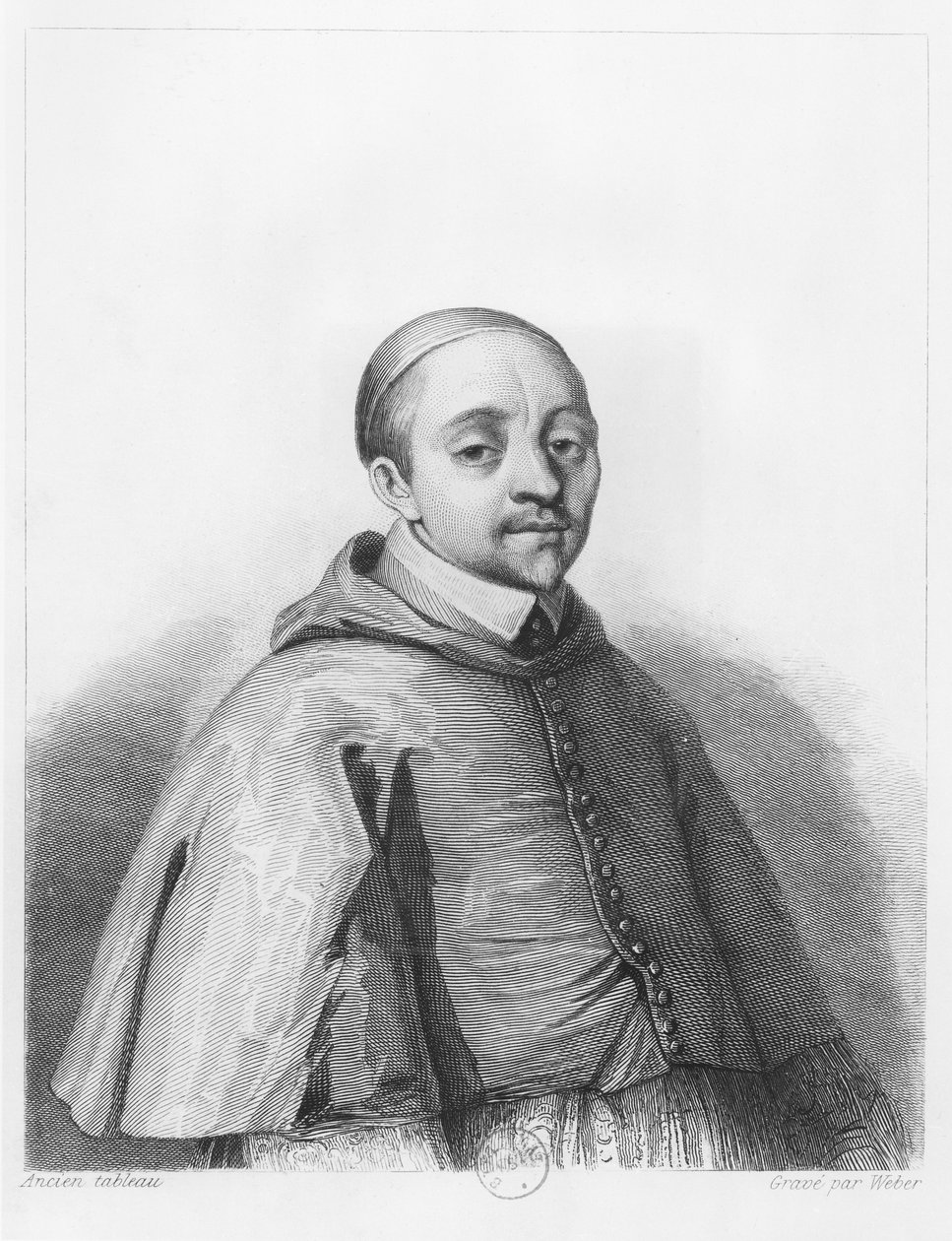 Giulio Alberoni (incisione) da French School