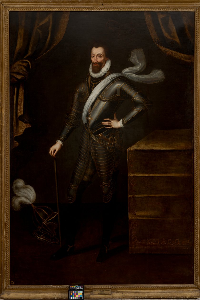 Enrico IV di Francia (1553-1610) da French School
