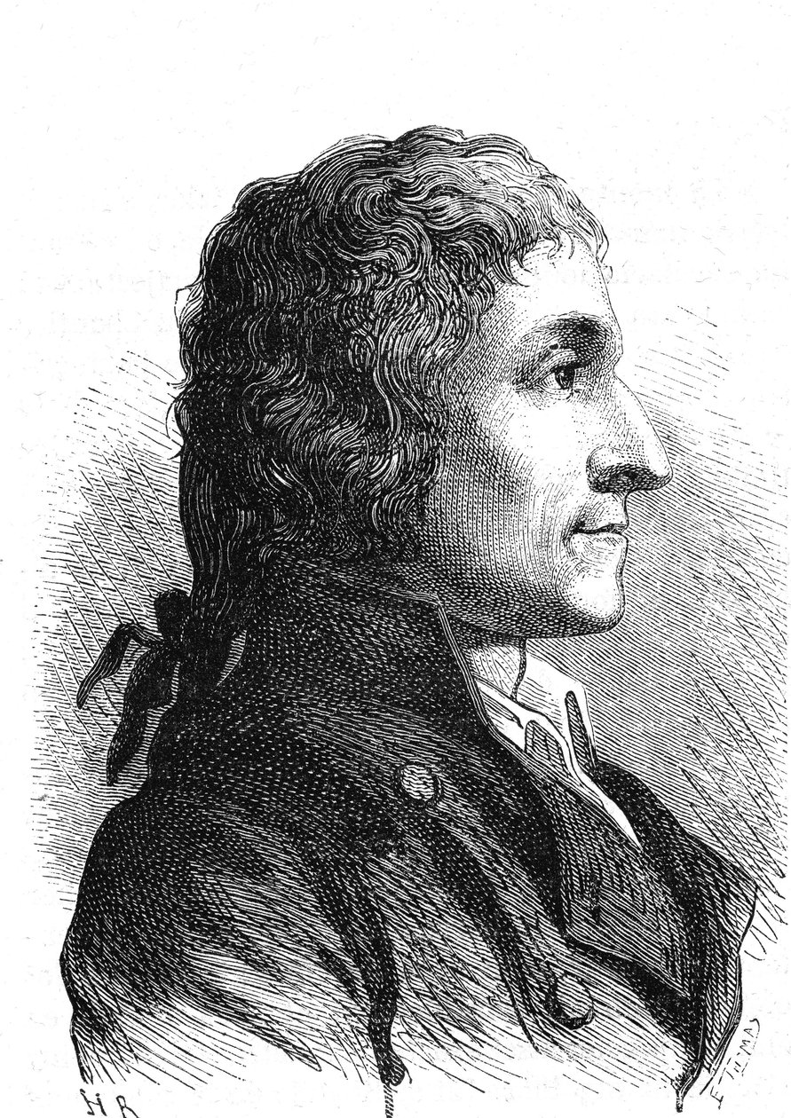 Joseph Louis Proust (1754-1826), chimico francese. da French School