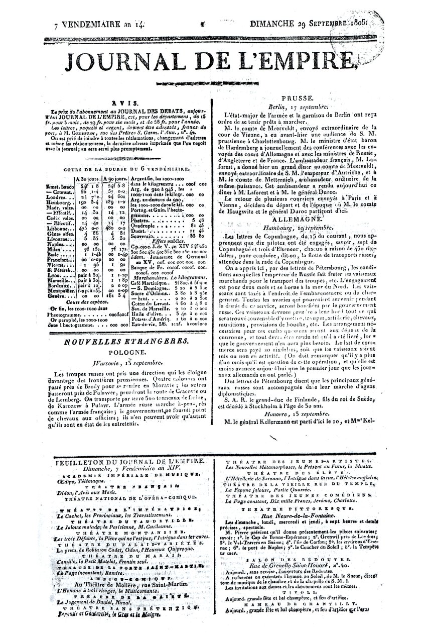 Journal de l