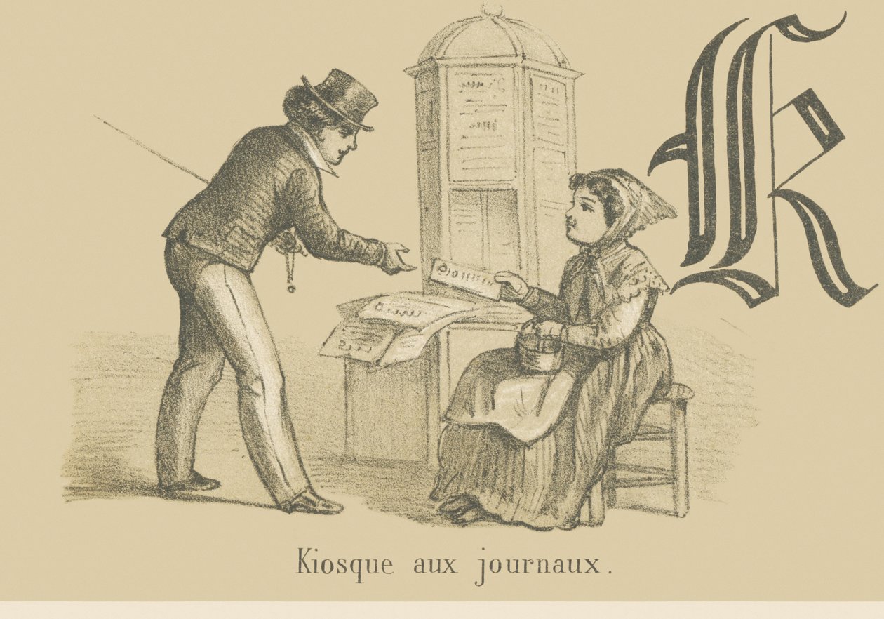 Chiosco di giornali da French School