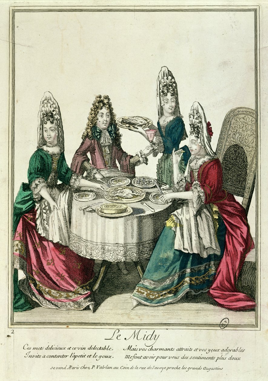 Le Midy, fine del XVII secolo da French School