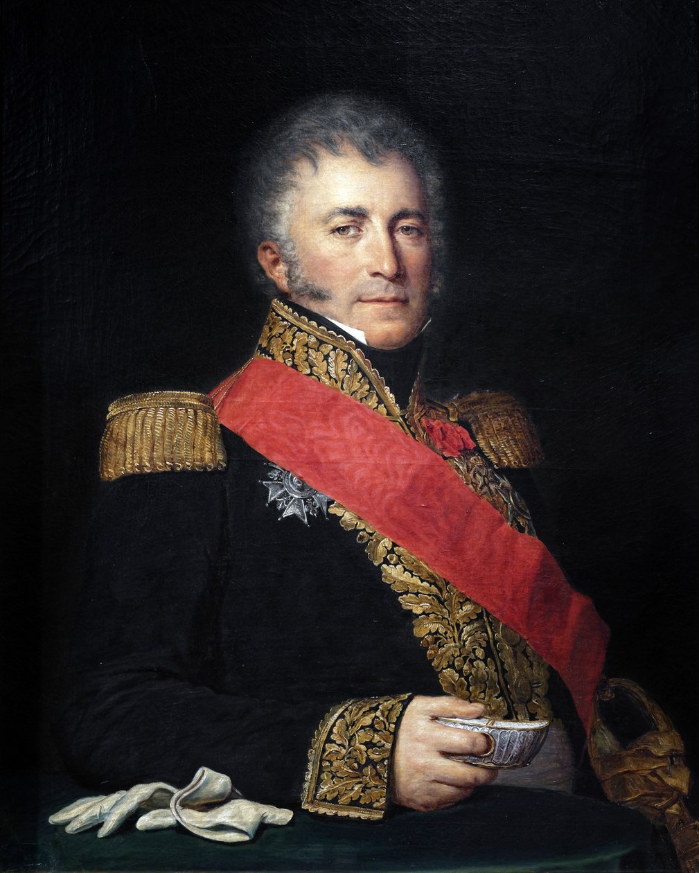 Generale Bertrand Pierre de Castex da French School