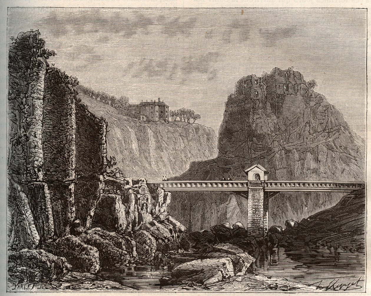 Lozere: rocce di Santa Maddalena da French School