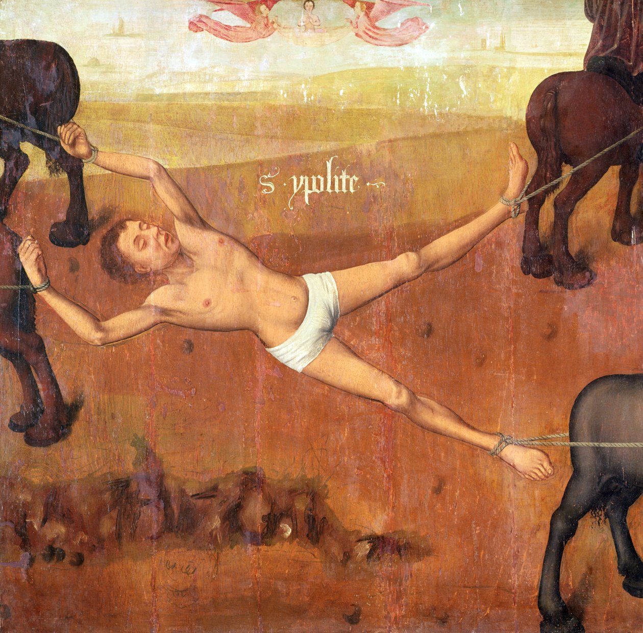 Martirio di San Ippolito da French School