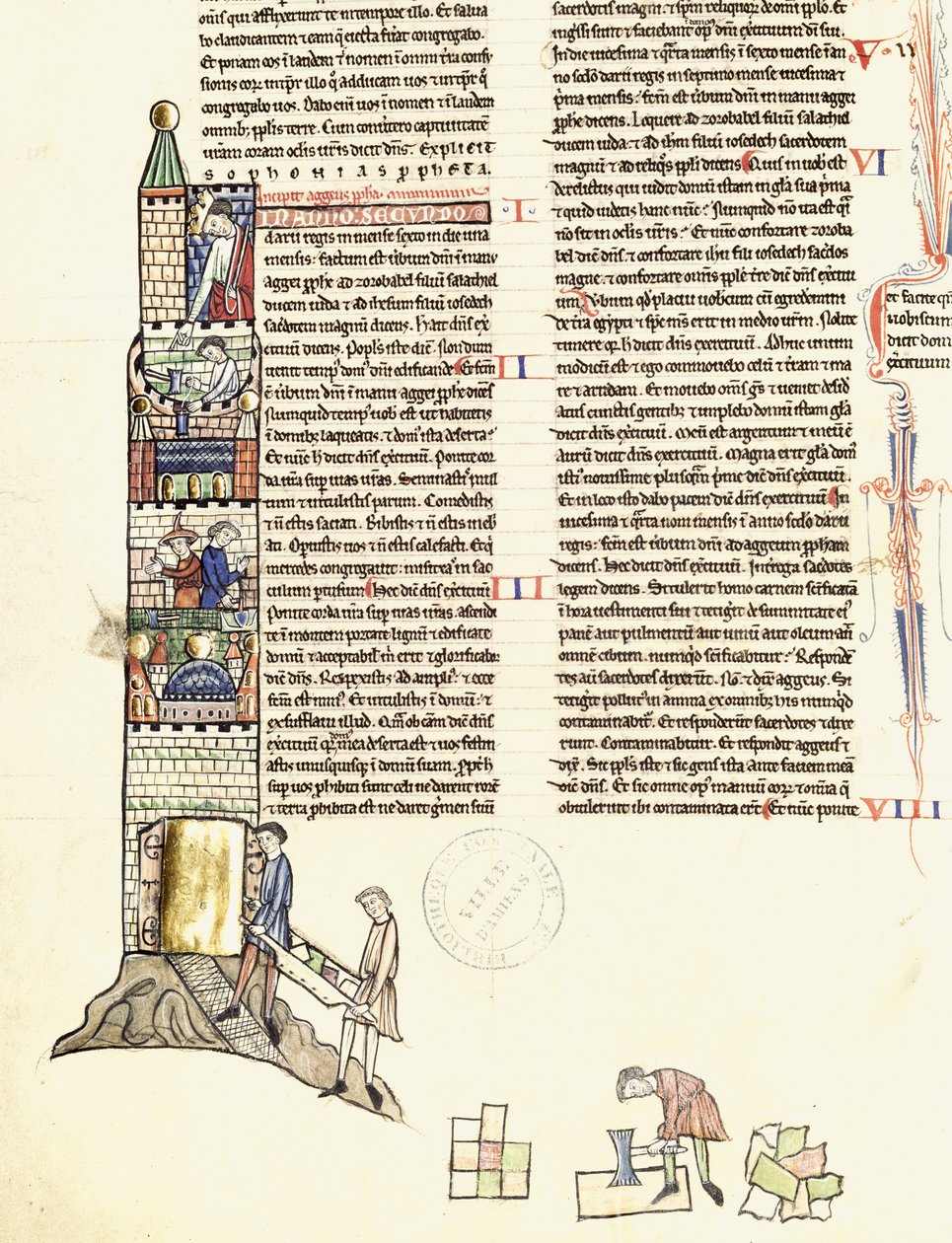 Costruzione di una torre da French School