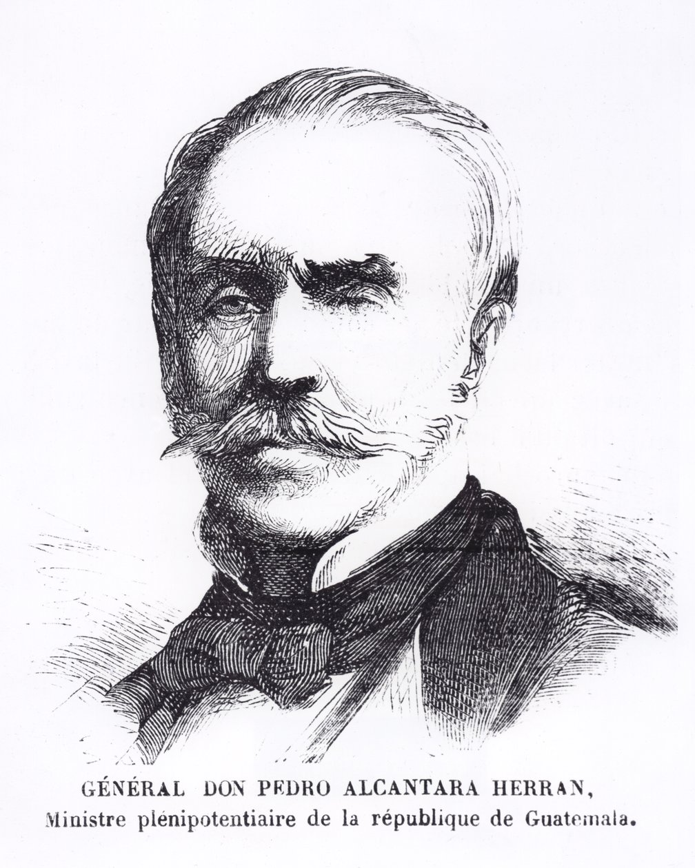 Pedro Alcantara Herran (incisione) da French School