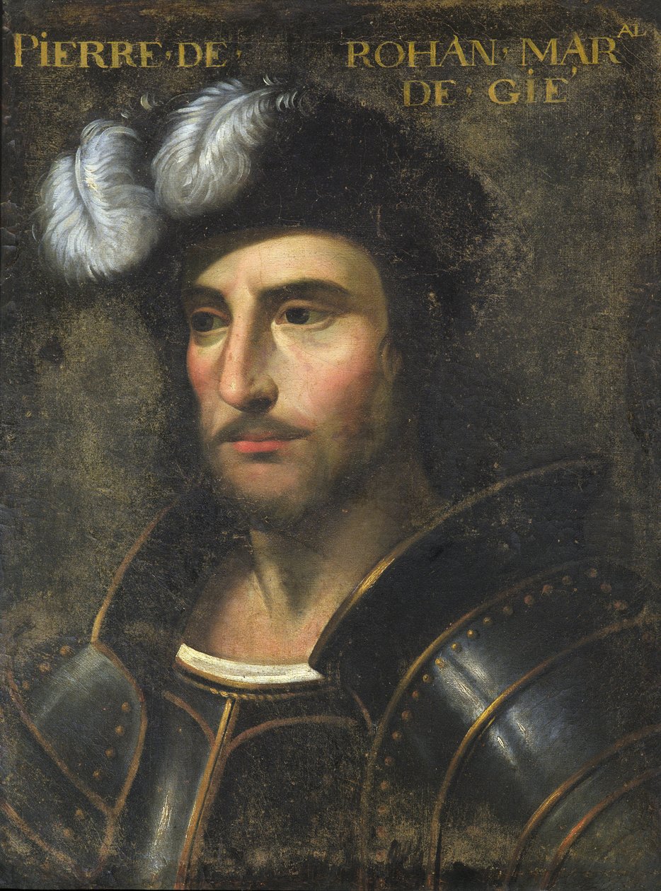 Pierre de Rohan (1451-1513) Sire de Gie da French School
