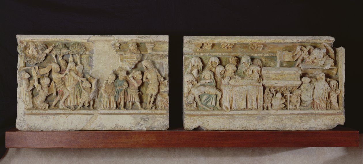 Scene dalla Passione di Cristo (marmo) da French School