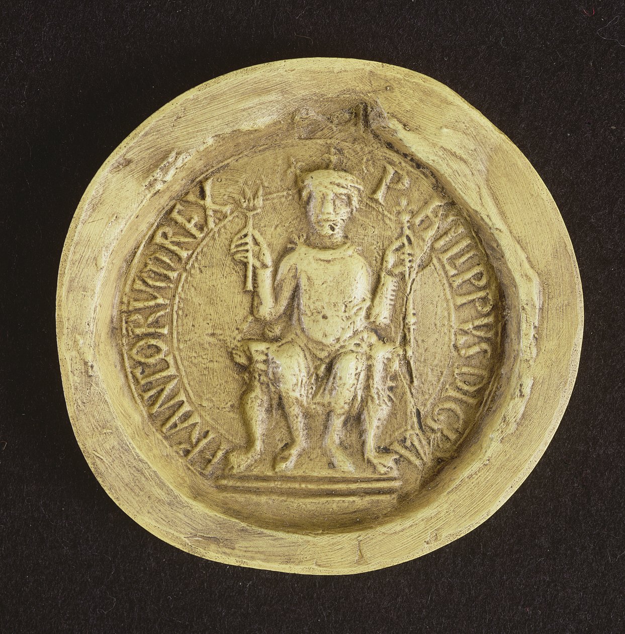 Sigillo di Filippo I (1052-1108) 1082 da French School