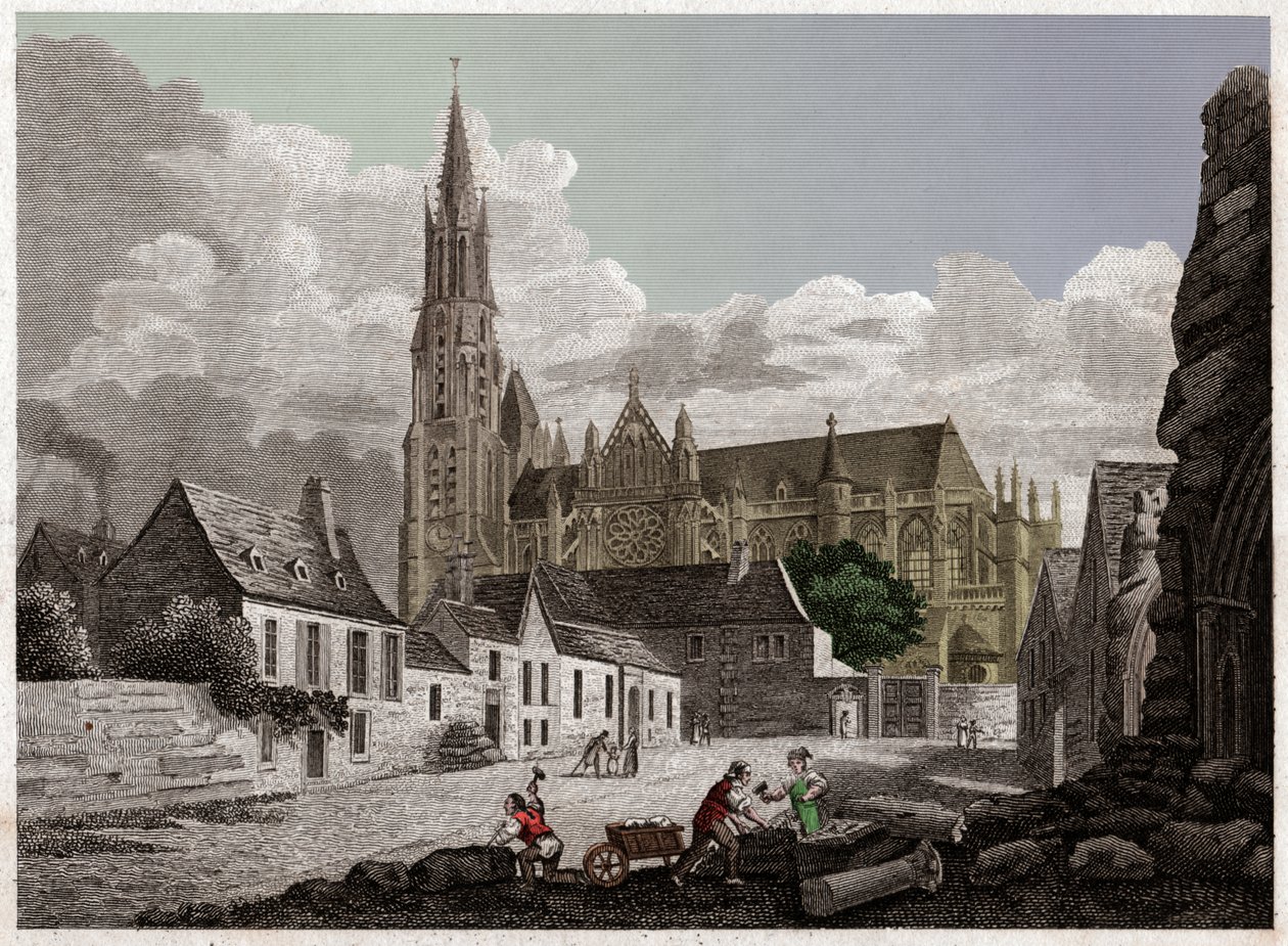 Cattedrale di Senlis da French School