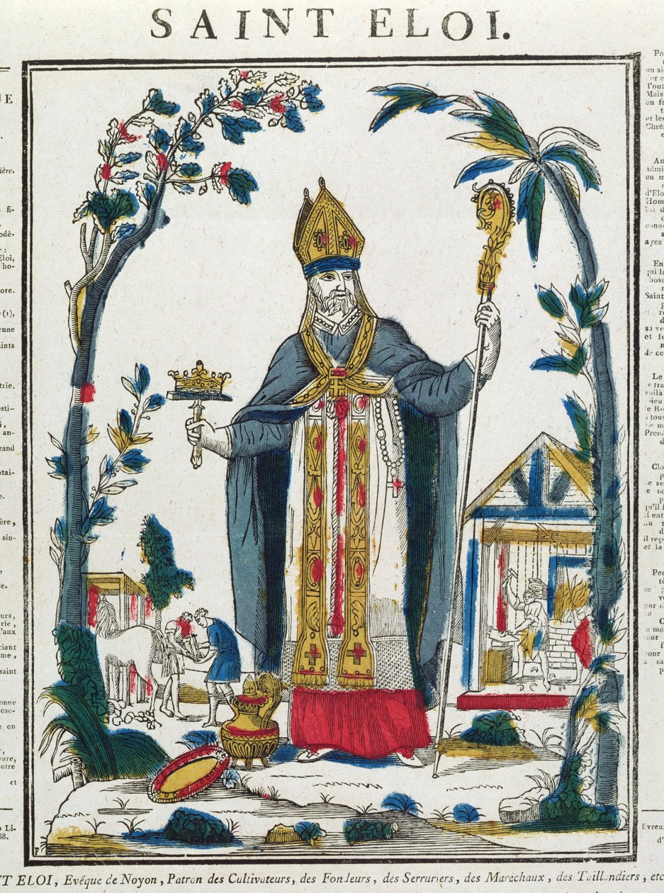 San Eloi (c.588-660) da French School