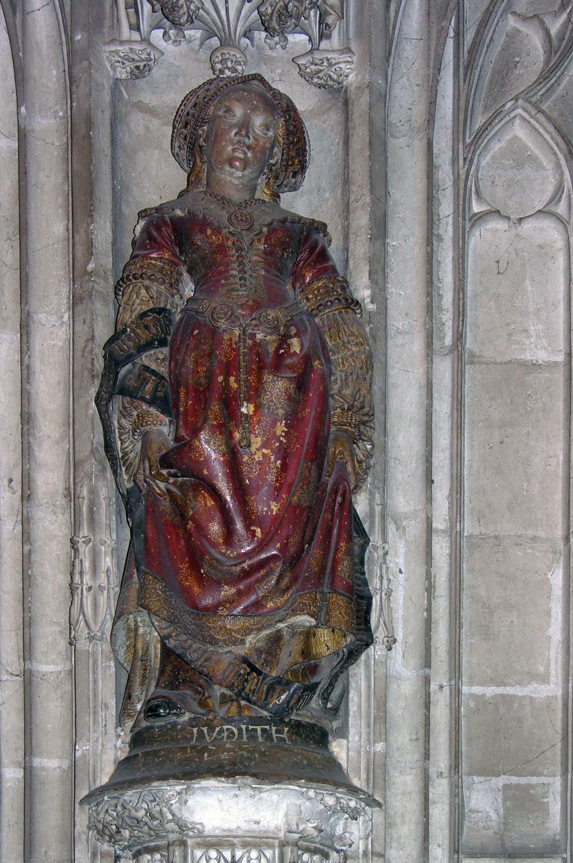 Statua di Giuditta da French School