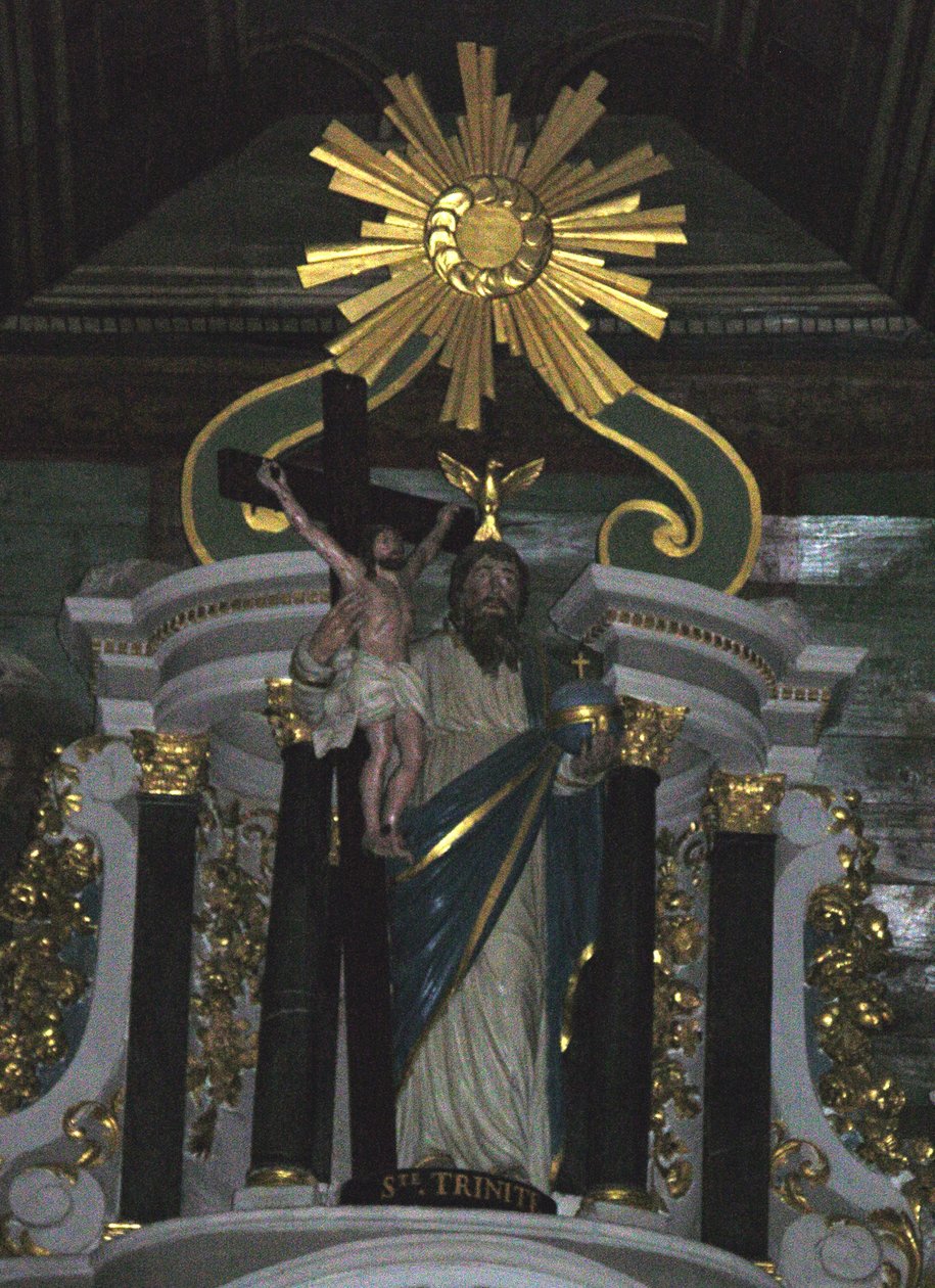 Statua della Santissima Trinità da French School
