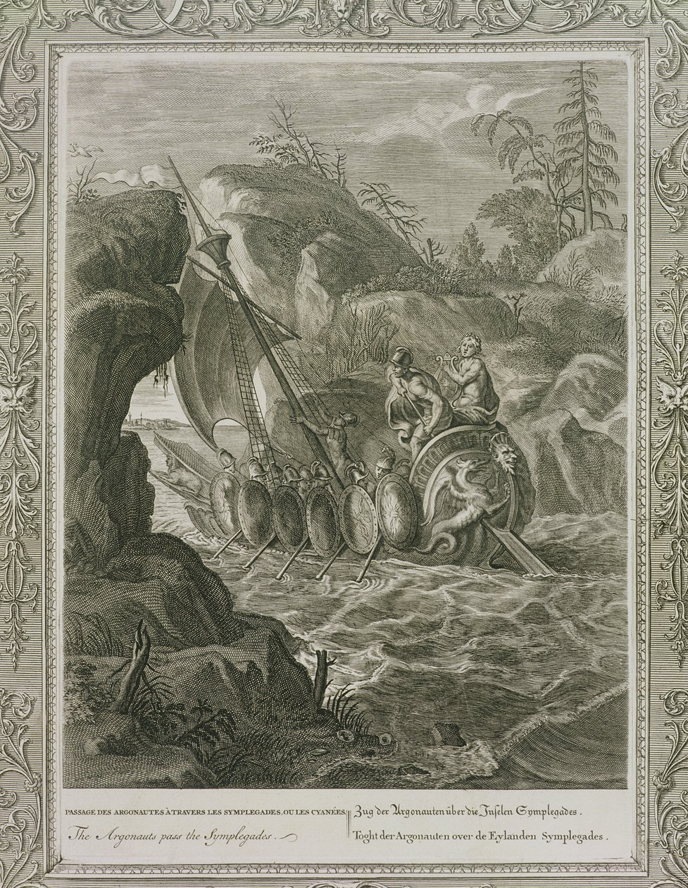 Gli Argonauti passano le Simplegadi da French School