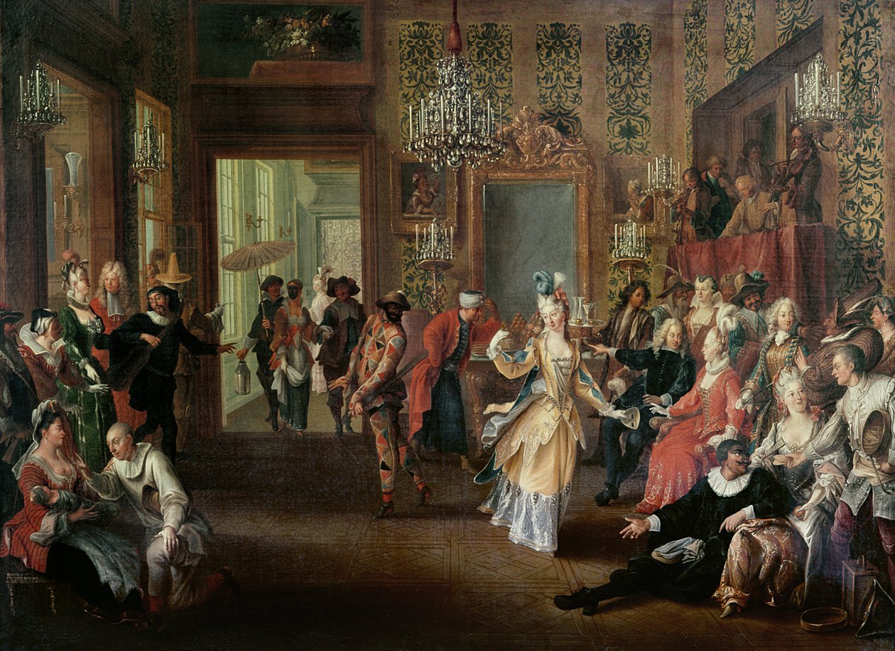 Il ballo in maschera da French School
