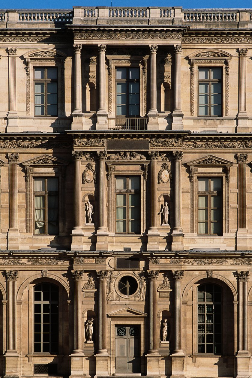 La Cour Carrée, lato nord da French School