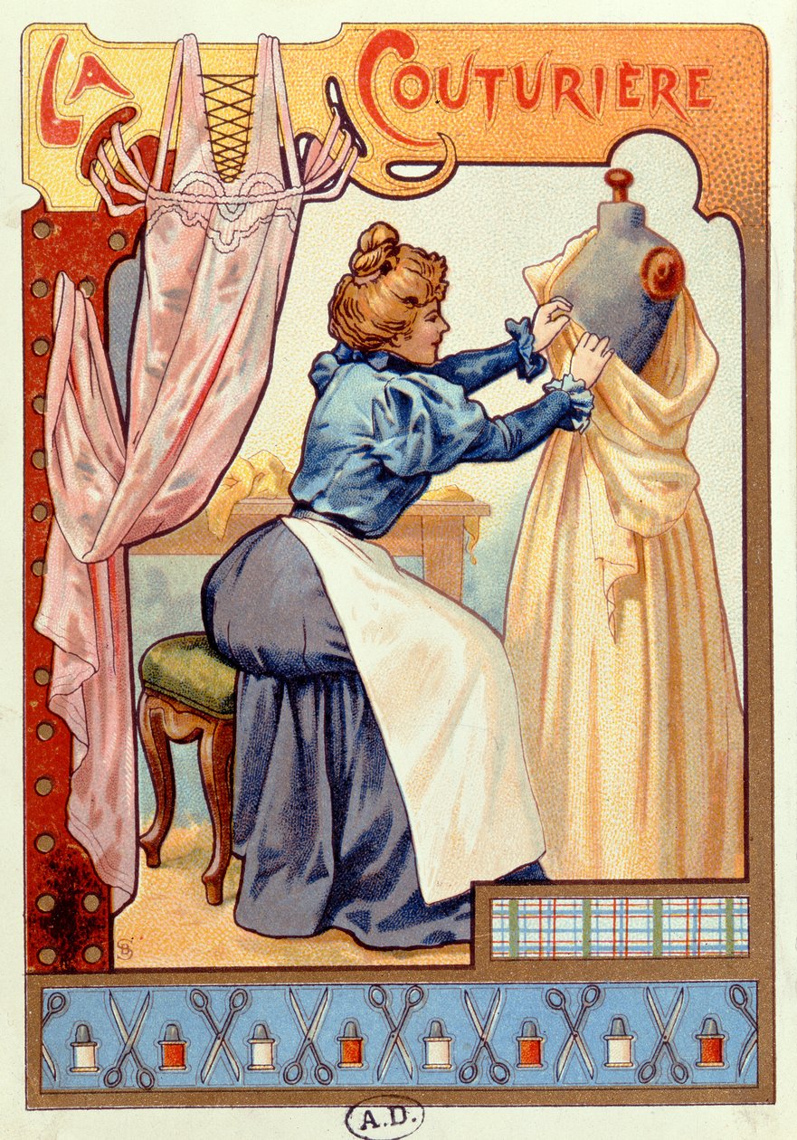 Il Sarto, 1899 da French School