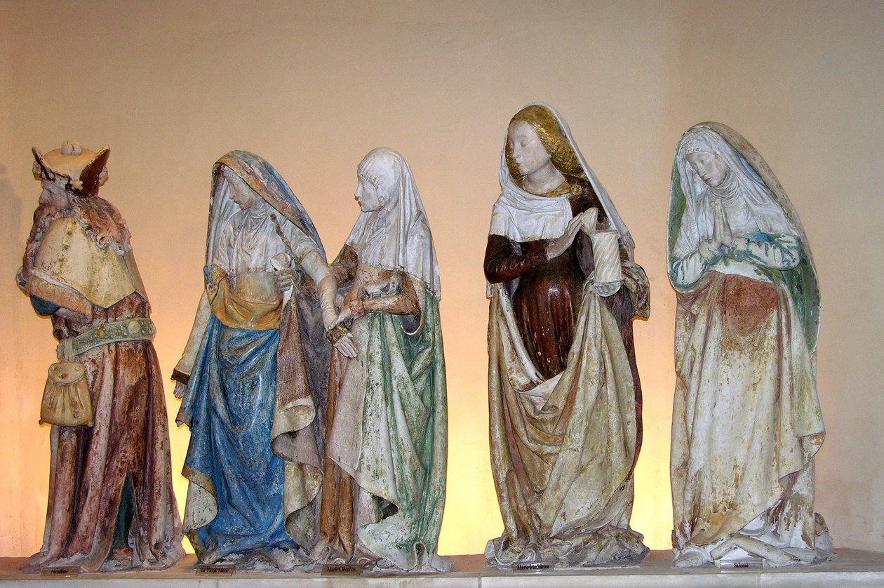 La Deposizione, 1490 (dettaglio) da French School