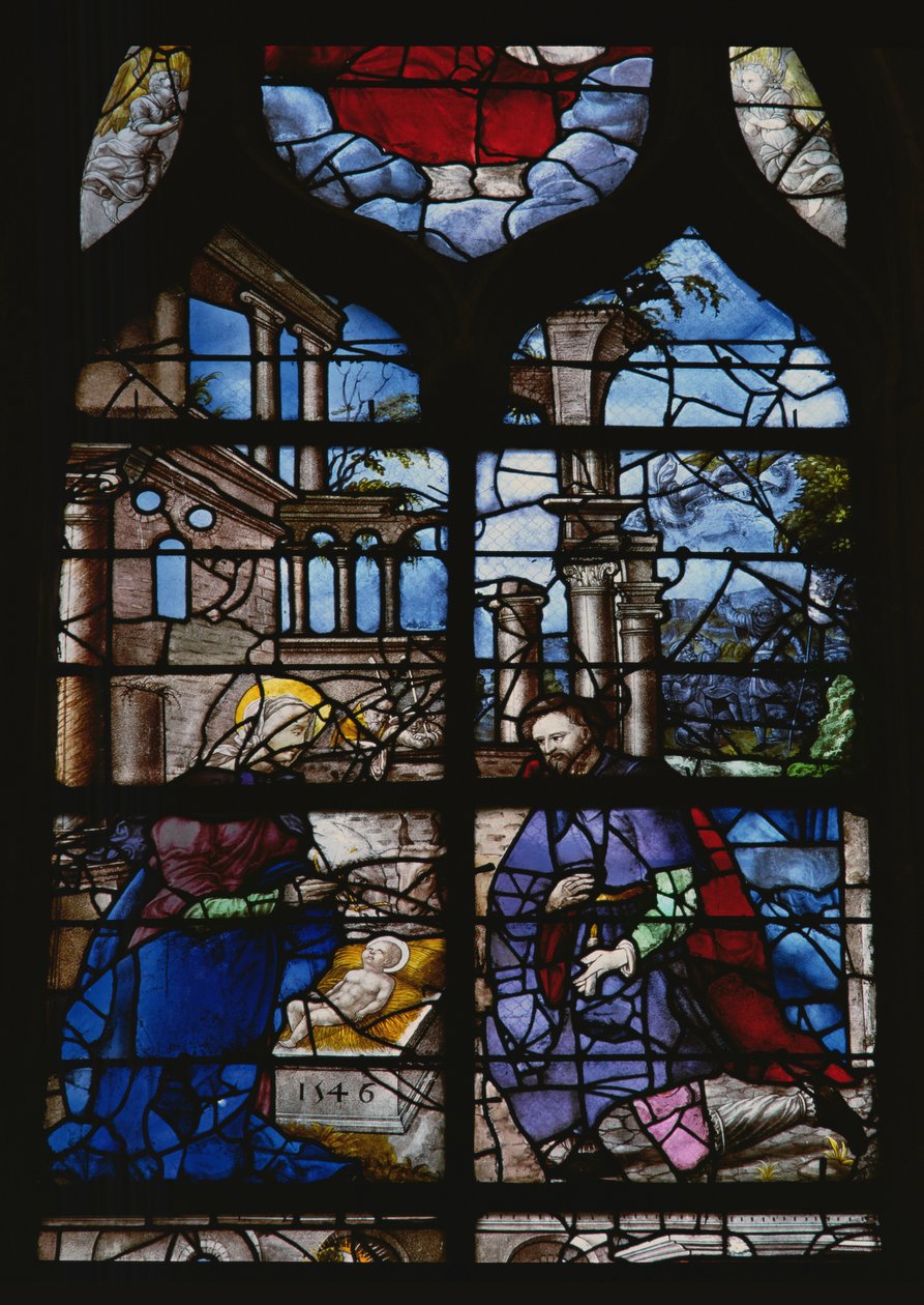 La Natività, 1546 da French School